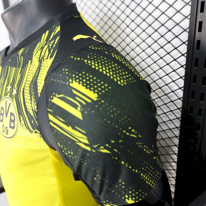 Mens Borussia Dortmund 2025/26 Home Jersey Player Version 3