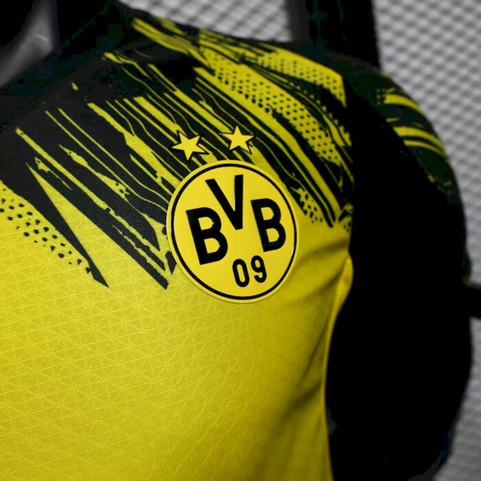 Mens Borussia Dortmund 2025/26 Home Jersey Player Version 2