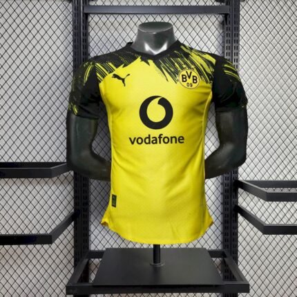 Mens Borussia Dortmund 2025/26 Home Jersey Player Version