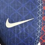 Mens Paris Saint-Germain 2025/26 Home Long Sleeve Jersey Player Version 3