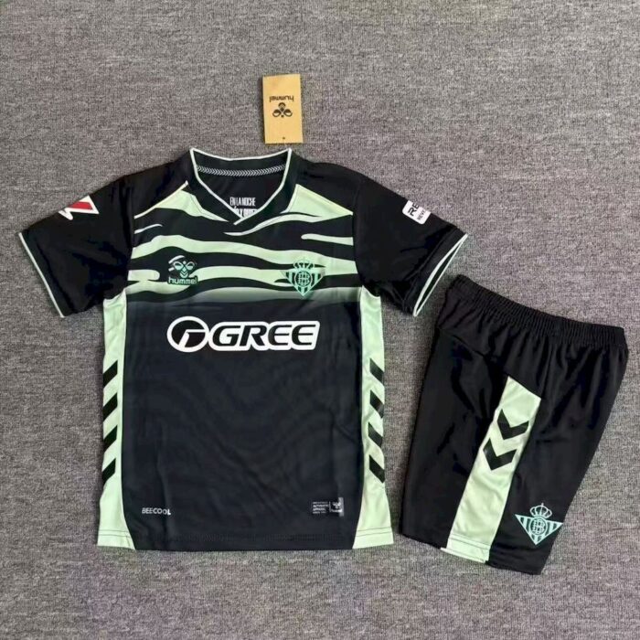 Kids Real Betis 2025/26 Third Kit 2