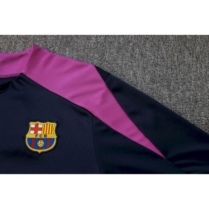 Kids Barcelona 2025/26 Half-Zip Sweater+Pant 815 7