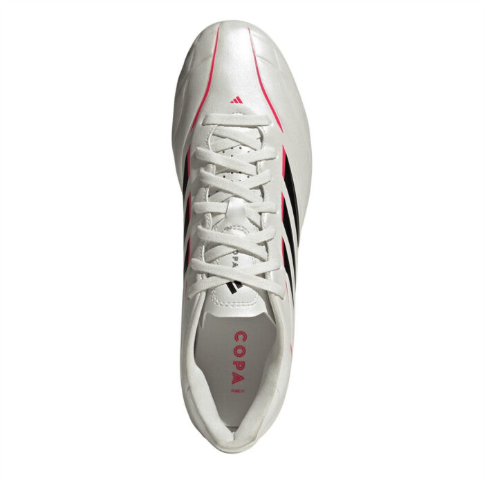 adidas Copa Pure IV Firm Ground Football Boots – Silver/Black – view 5
