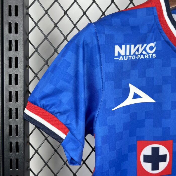 Kids Cruz Azul 2025/26 Home Kit 6