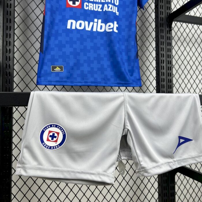 Kids Cruz Azul 2025/26 Home Kit 2