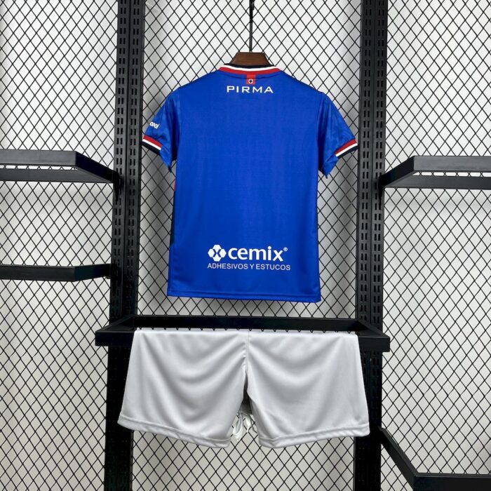 Kids Cruz Azul 2025/26 Home Kit 1
