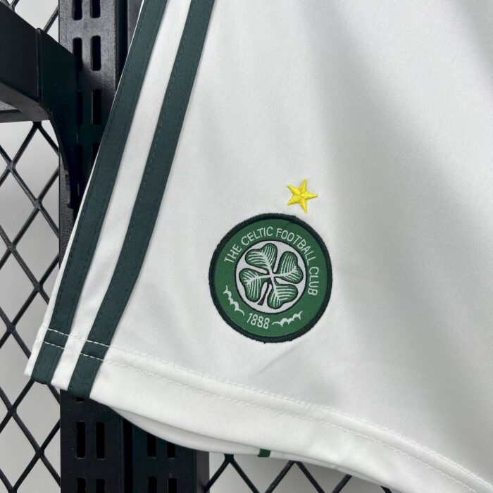Mens Celtic 2025/26 Home Shorts 3