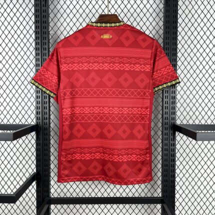 Mens Brazil 2025/26 Jordan Red Jersey 1