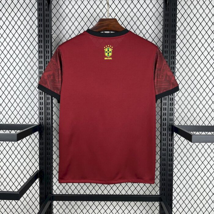 Mens Brazil 2025/26 Jordan Maroon Jersey 1