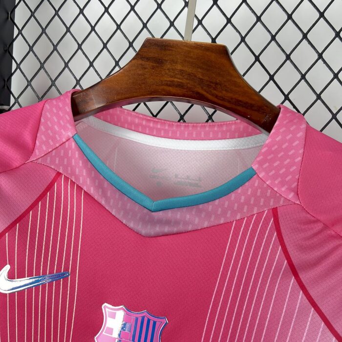 Mens Barcelona 2025/26 pink Jersey 6