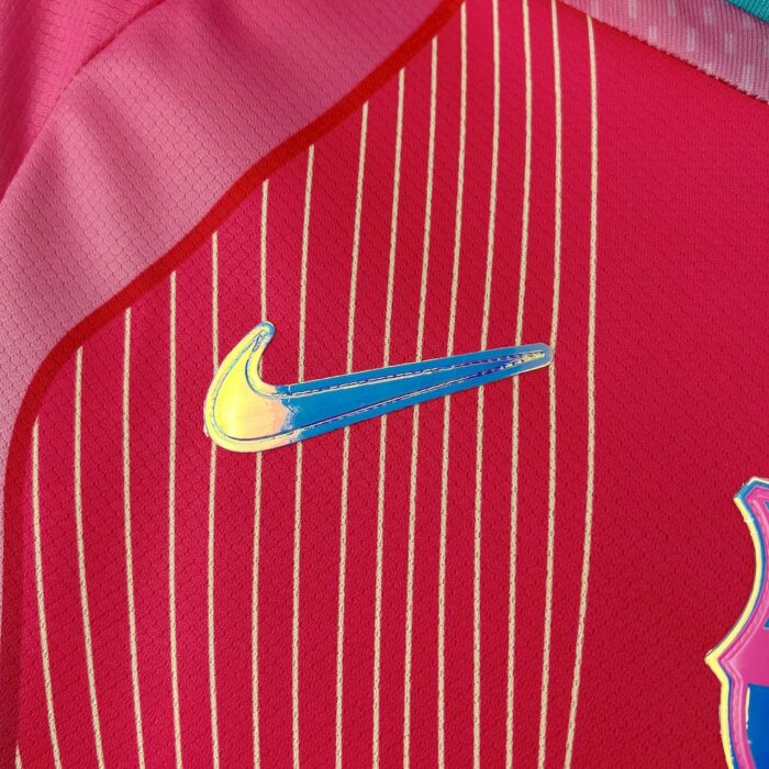 Mens Barcelona 2025/26 pink Jersey 4