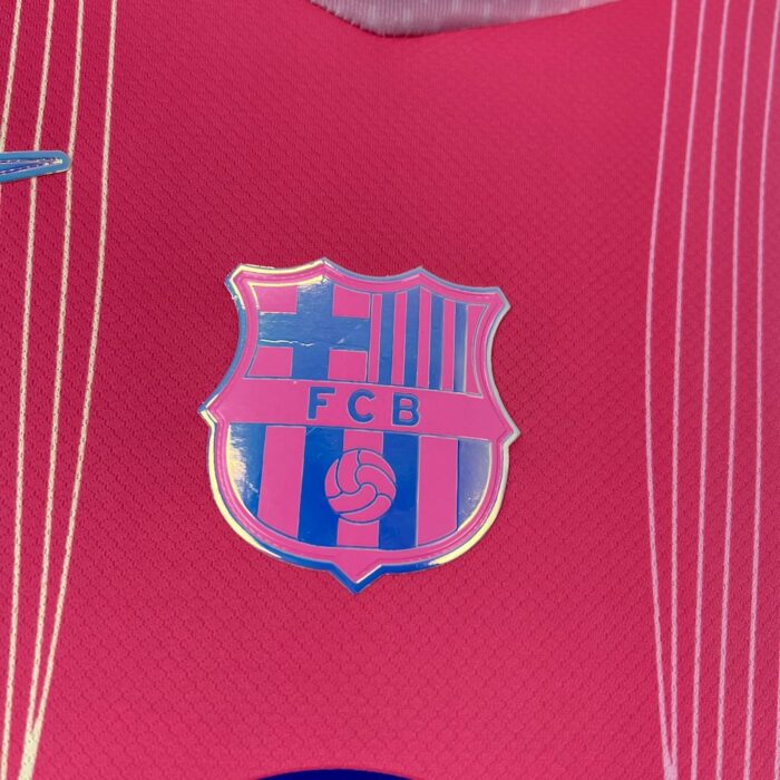 Mens Barcelona 2025/26 pink Jersey 3