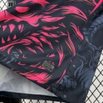 Mens Barcelona 2025/26 Black-Red Dragon Edition Jersey 4