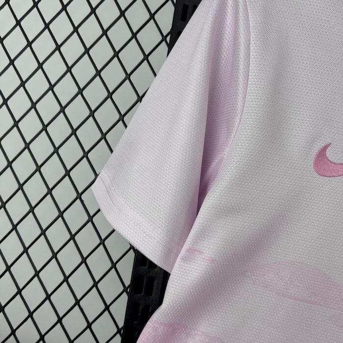 Mens Brazil 2025/26 pink white Jersey 5