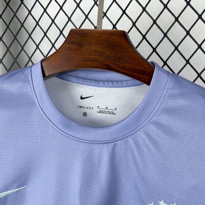 Mens Brazil 2025/26 Light purple Jersey 5