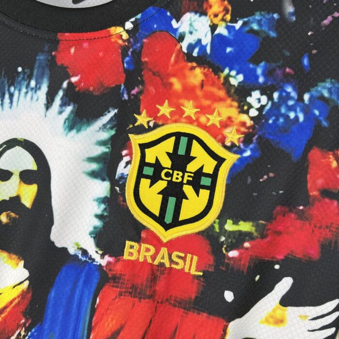 Mens Brazil 2025/26 Colorful Jersey 3