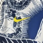 Mens Brazil 2025/26 Blue and white Jersey 4