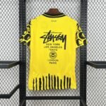 Mens Borussia Dortmund 2025/26 Yellow Customized Jersey 1