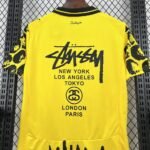 Mens Borussia Dortmund 2025/26 Yellow Customized Jersey 3