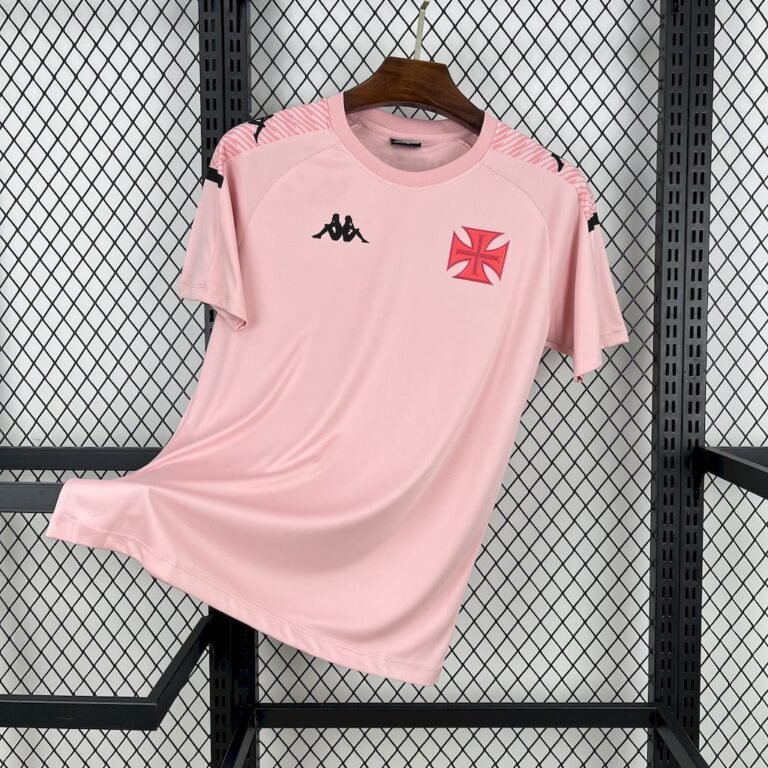Mens Vasco Da Gama 2024/25 Pink Jersey