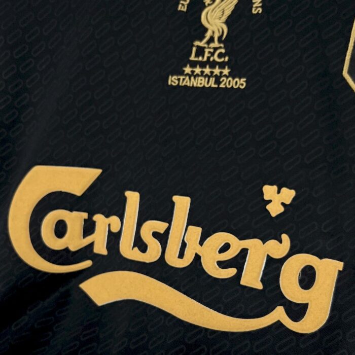 Mens Liverpool 2025/26 Black Jersey 3