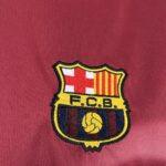 Mens Barcelona Hot Sale 2000/01 Home Retro Skeleton Jersey 7