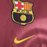 Mens Barcelona Hot Sale 2000/01 Home Retro Skeleton Jersey 6