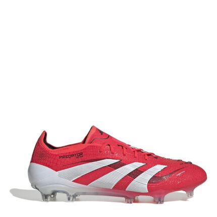 adidas Predator Firm Ground Football Boots – Red/White