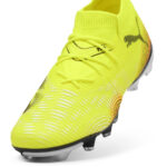 Puma Womens Future 8 Firm Ground Football Boots – Yellow/Black – view 6