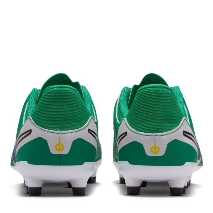 Nike Tiempo Legend 10 Junior Firm Ground Football Boots – Green/Black - Image 5