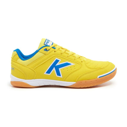 Kelme Precision Low Top Indoor Football Boots – Yellow/Blue
