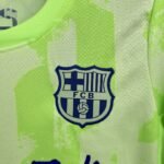 Kids Barcelona 2024/25 Third Travis Scott Edition Kit 9