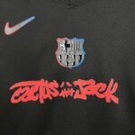 Kids Barcelona 2024/25 Away Travis Scott Edition Kit 6