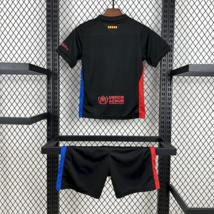 Kids Barcelona 2024/25 Away Travis Scott Edition Kit 1
