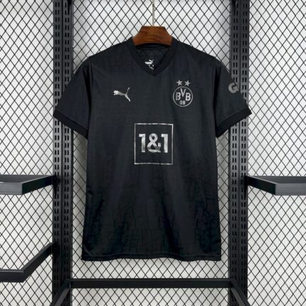 Mens Borussia Dortmund 2022/23 Black Jersey 1