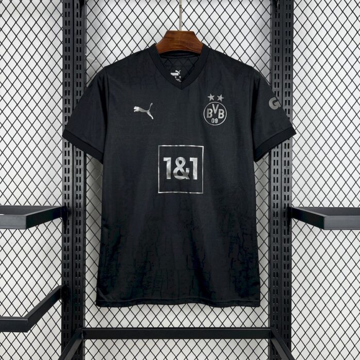 Mens Borussia Dortmund 2022/23 Black Jersey 1