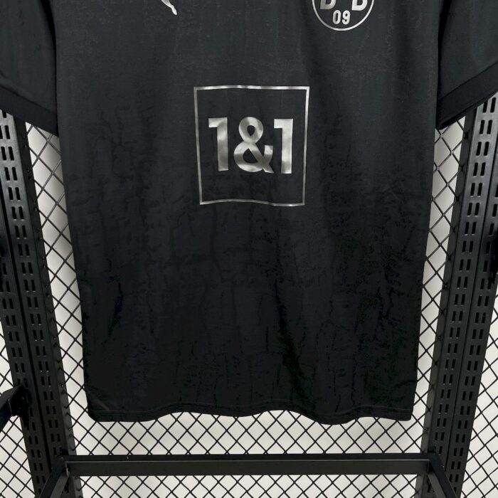 Mens Borussia Dortmund 2022/23 Black Jersey 4
