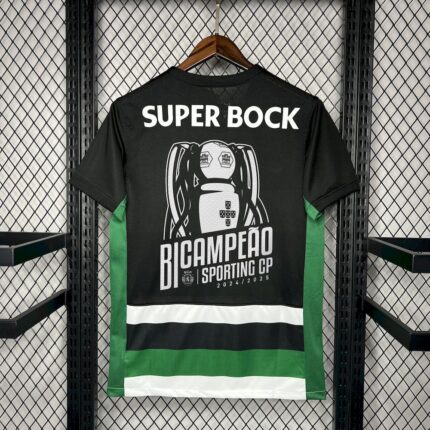 Mens Sporting CP 2024/25 Home Bicampeao Jersey
