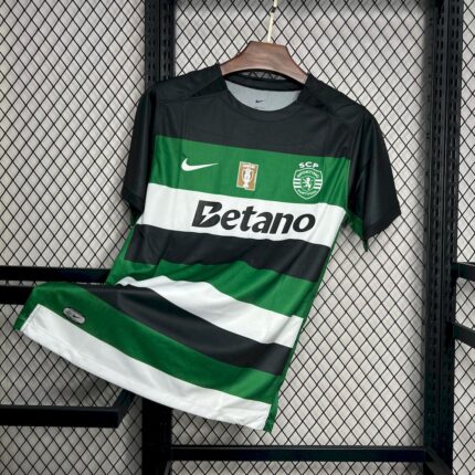 Mens Sporting CP 2024/25 Home Bicampeao Jersey 1