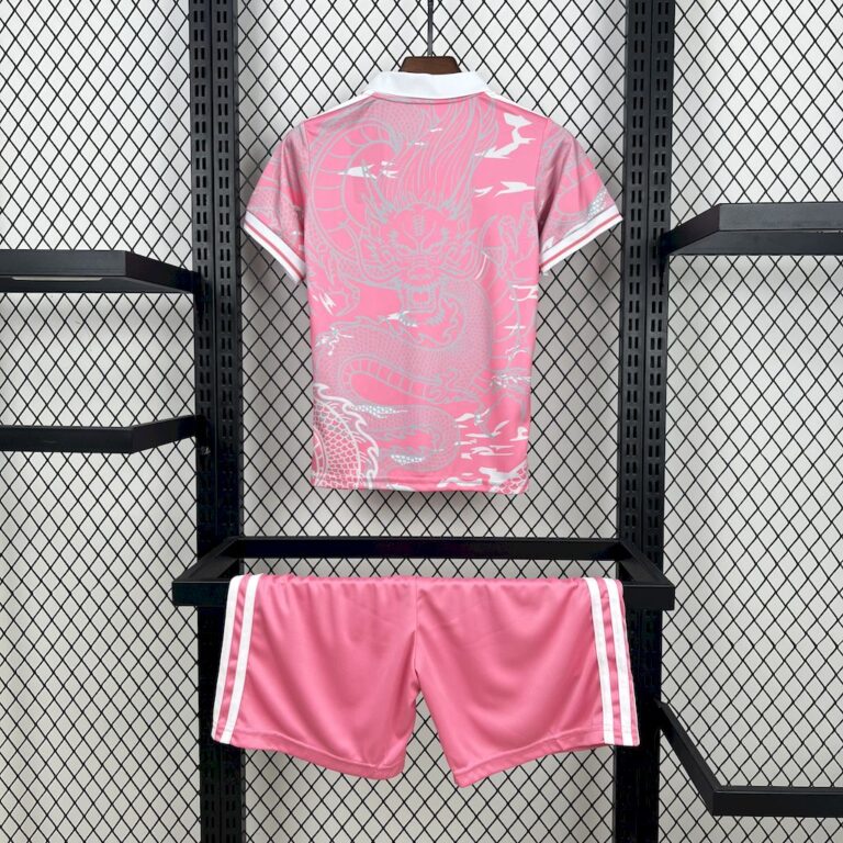 Kids Real Madrid 2023/24 Pink Dragon Kit 1