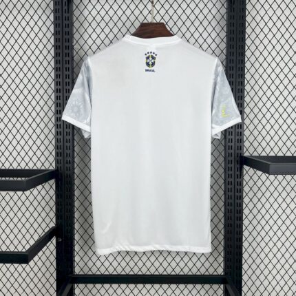 Mens Brazil 2024/25 White Jersey 1