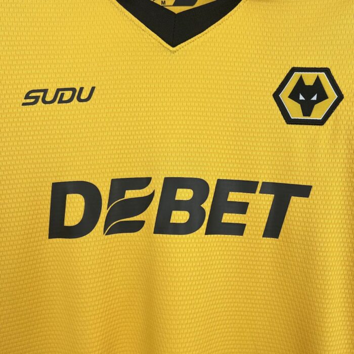 Mens Wolves 2025/26 Home Jersey 4