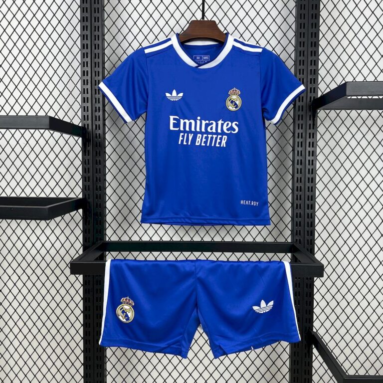 Kids Real Madrid 2025/26 Third Kit