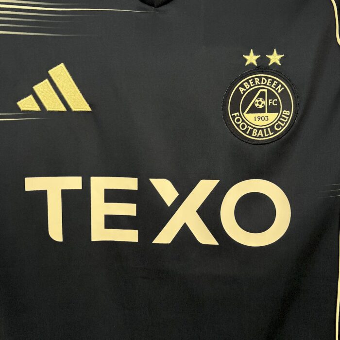 Mens Aberdeen F.C. 2025/26 Away Jersey 4