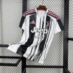Mens Juventus 2025/26 Home With New Sponsors Jersey