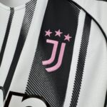 Mens Juventus 2025/26 Home With New Sponsors Jersey 6