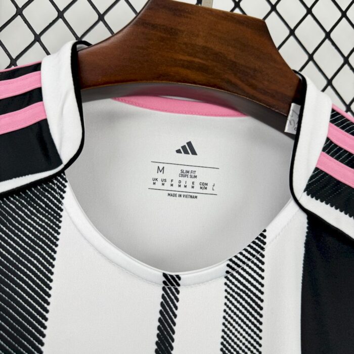 Mens Juventus 2025/26 Home With New Sponsors Jersey 5