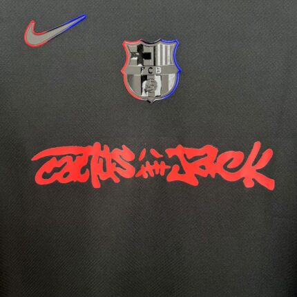 Mens Barcelona 2024/25 Travis Scott Edition Away Jersey 1