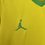 Mens Brazil 2025/26 Jordan Yellow Jersey 5