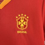 Mens Brazil 2025/26 Jordan Red Jersey 4